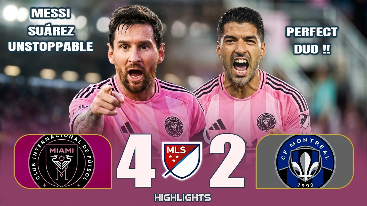 Messi And Suarez STEAL The Show | Inter Miami vs Montreal | Full Match Highlights