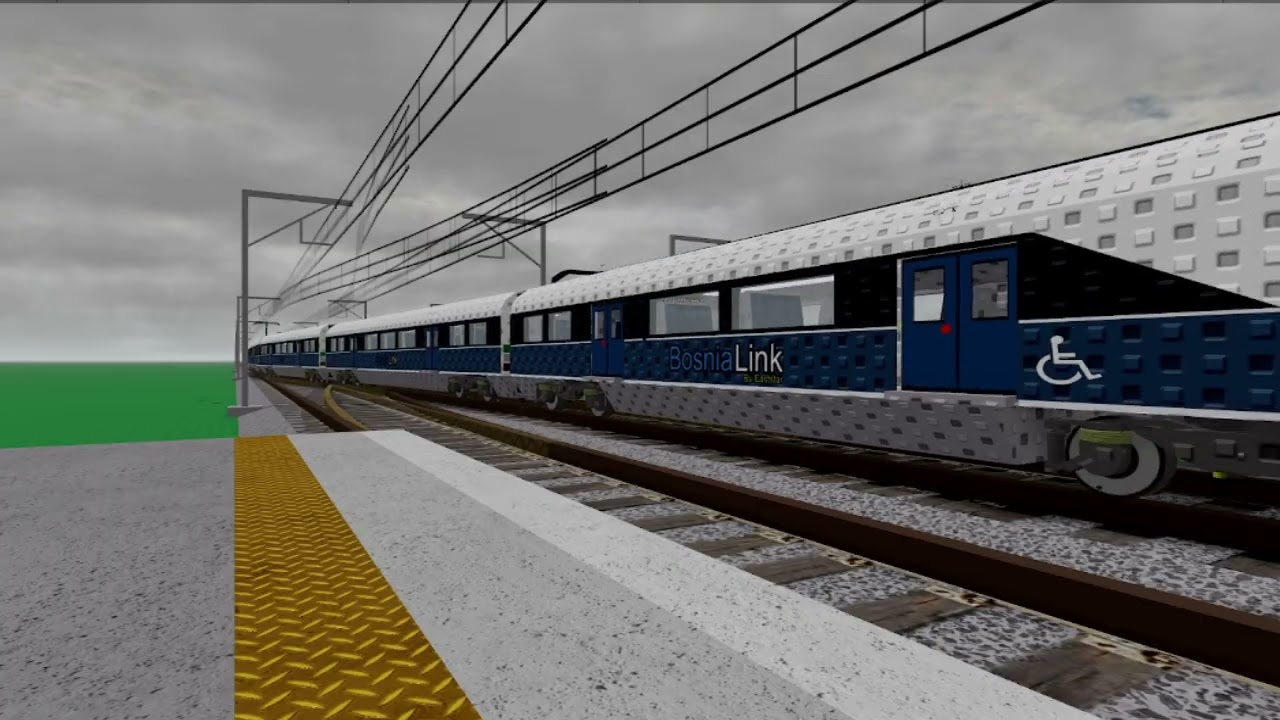 ES Class 372/0 departs Shoregate station