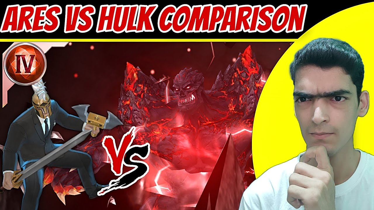 Ares T4 Vs Hulk T4 Best in ABX 🤔 | Marvel Future Fight 