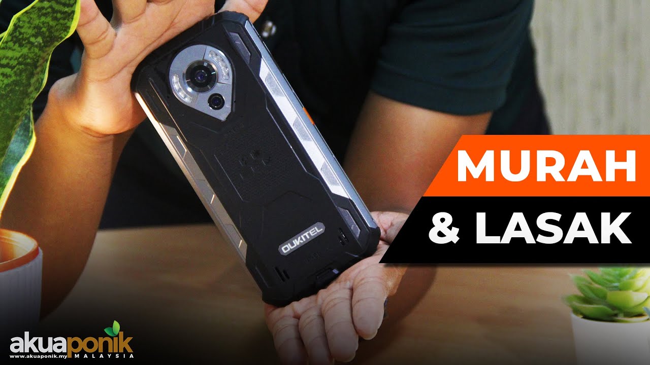 OUKITEL WP16 | Rugged Smartphone MURAH & LASAK | 8GB RAM 128 ROM |  Harga RM7XX.XX | Paling BERBALOI