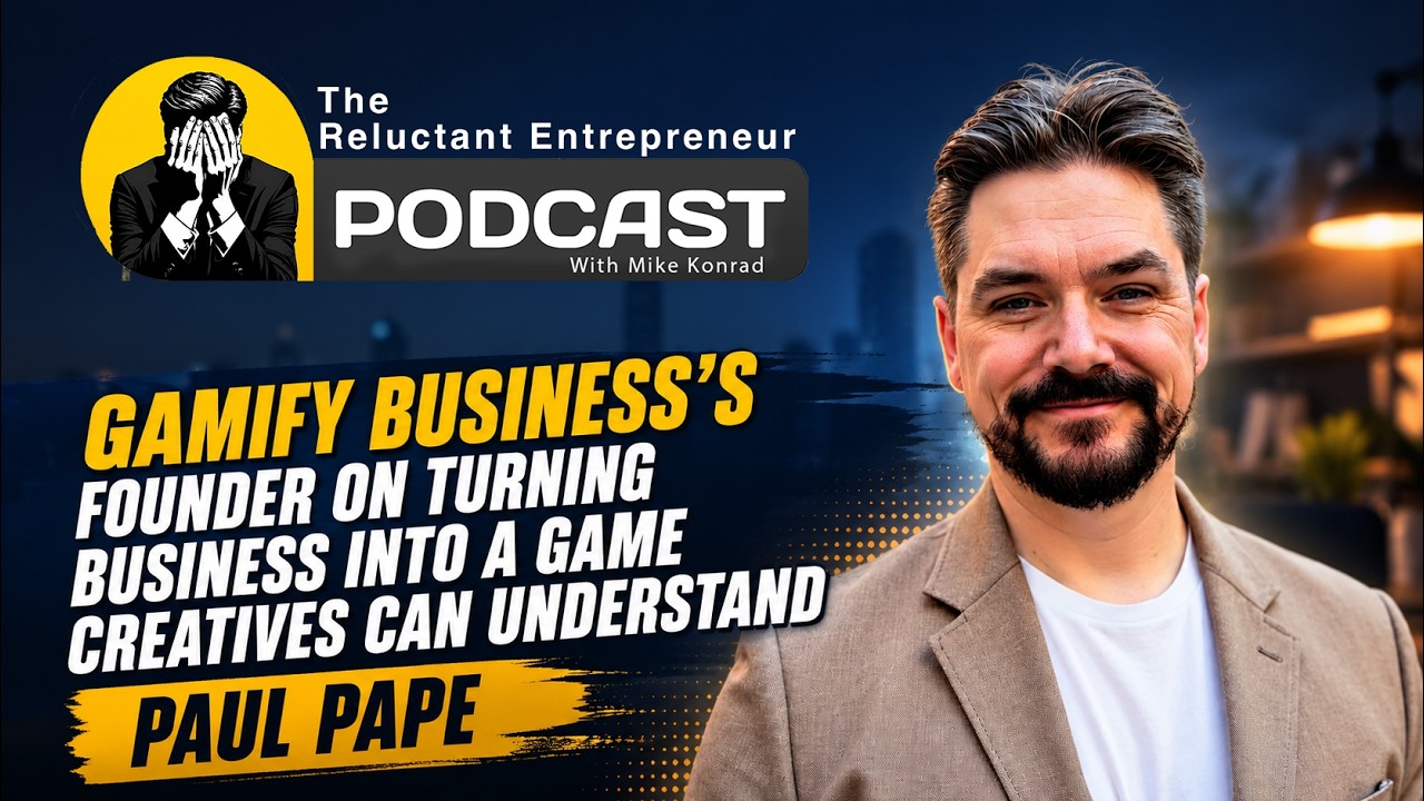 Turning Business into a Game Creatives Can Understand - With Gamify Business's Paul Pape