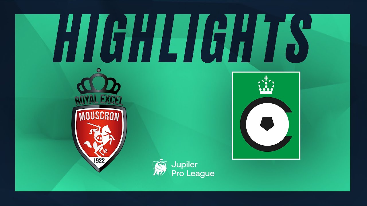 RE Mouscron - Cercle Brugge hoogtepunten