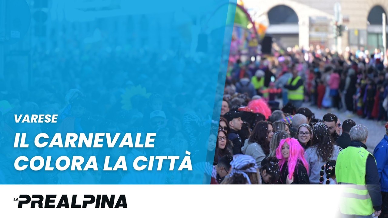 Varese | Il Carnevale colora la città