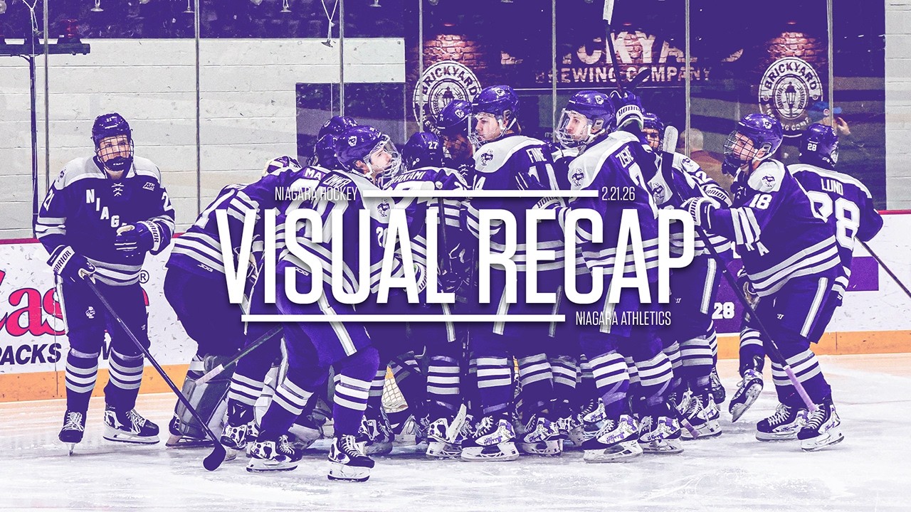 Visual Recap - Men's Hockey vs Mercyhurst 2.21.26