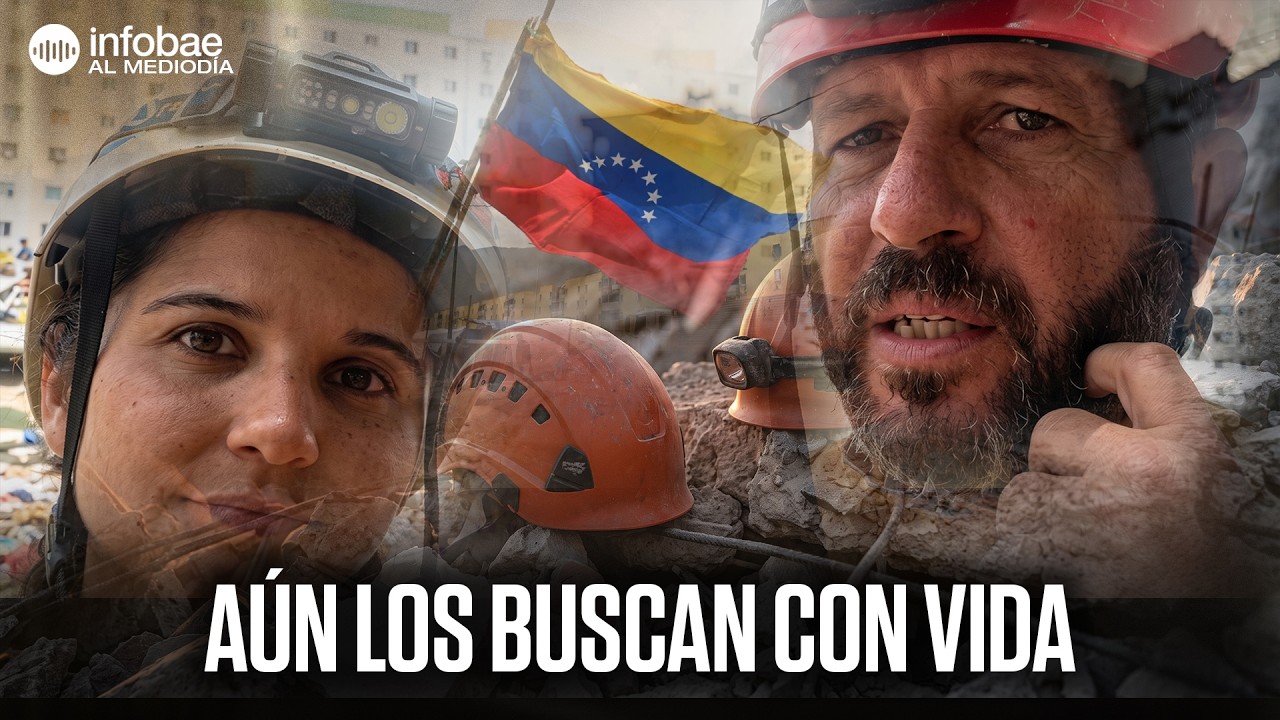 Rescatistas argentinos revelan las historias m&aacute;s desgarradoras del terremoto en Venezuela