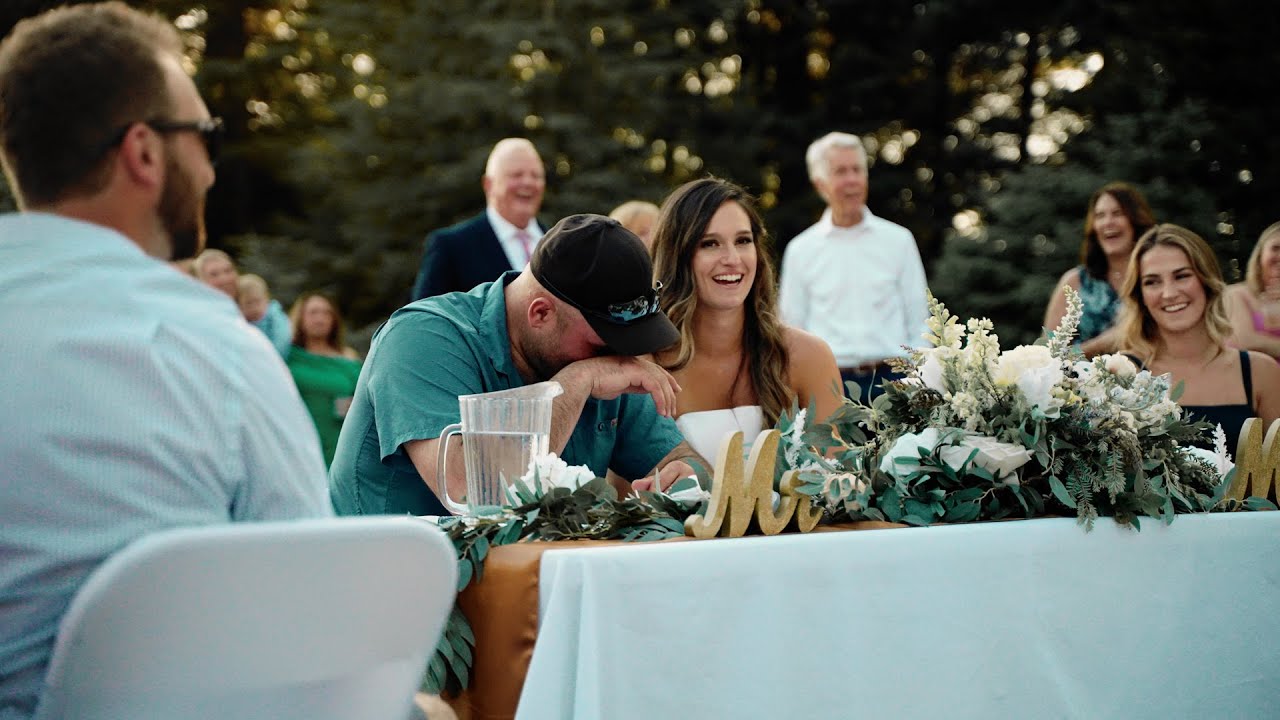 Beautiful Outdoor Wedding | JUNEAU, AK | ST. THERESE + ALDERSHEIM | DESTINATION WEDDING VIDEOGRAPHER
