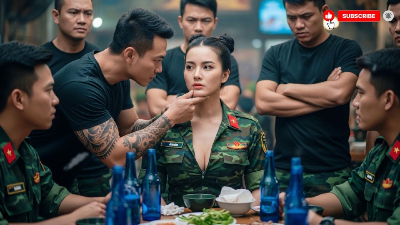 “Xem thường nữ quân nhân 707 trong quán ăn, nhóm giang hồ nhận cái kết ‘lật kèo’ sau 3 giây!”