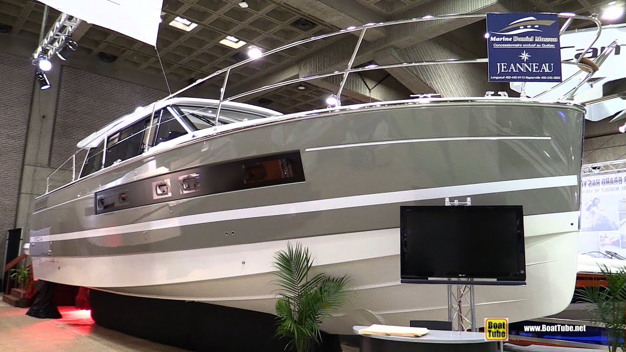 2015 Jeanneau NC 14 Motor Yacht - Hull and Interior Walkaround - 2015 Montreal Boat Show