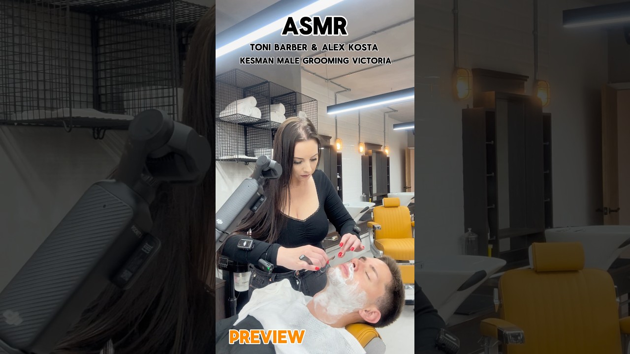 ASMR 🤫 Toni Barber & Alex kosta