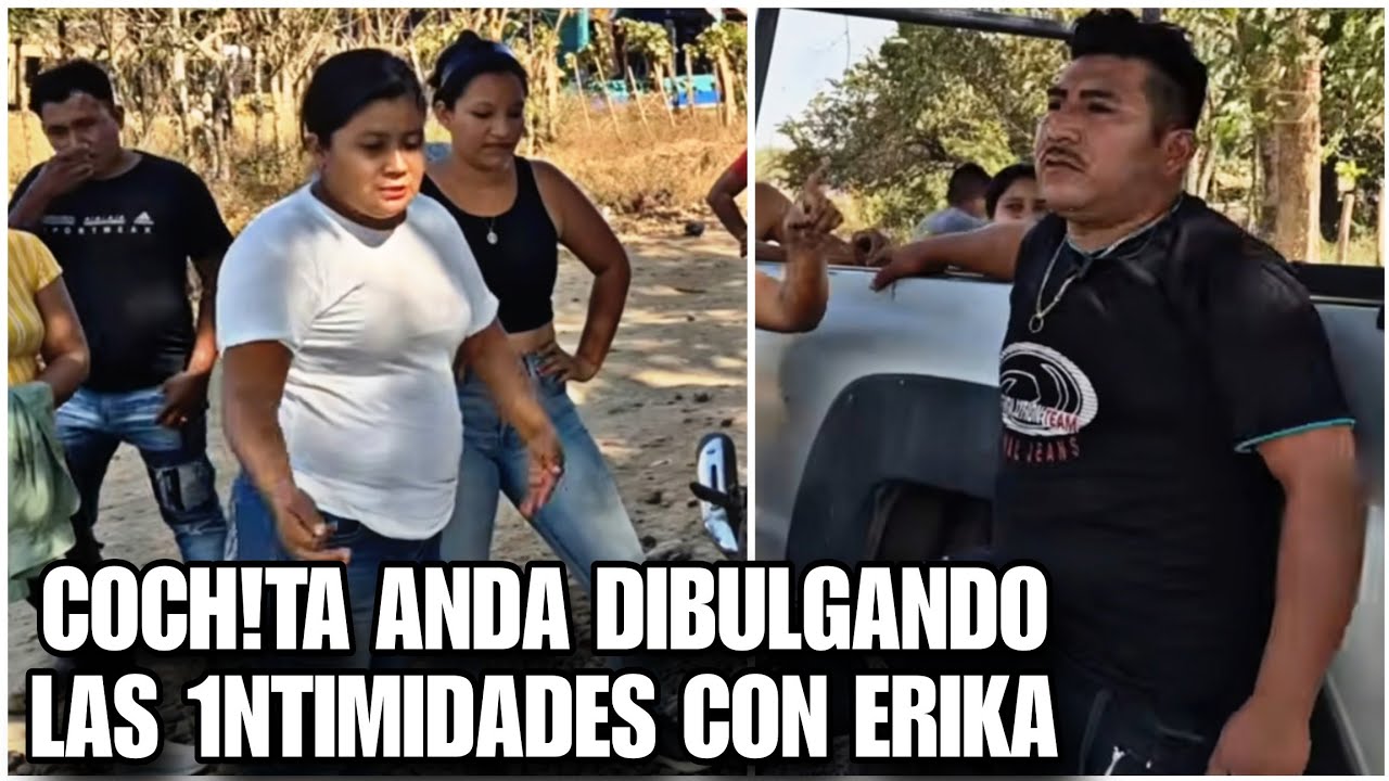 Coch!ta Frente a Frente con Erika/poco hombre porqué andais dibulgandome con la gente le gritó🤬