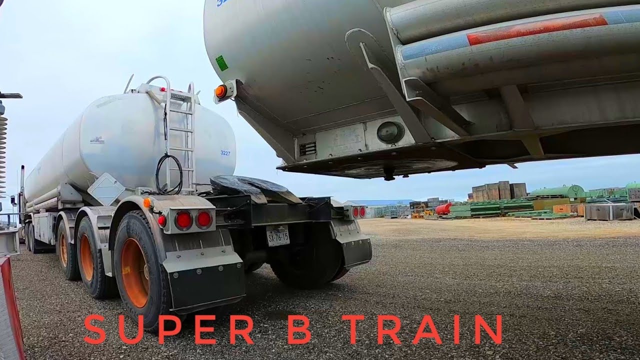 SUPER B TRAIN | My Trucking Life | Vlog #2393