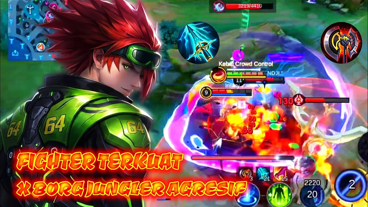 X BORG JUNGLER MODE BAR BAR‼️ BEST BUILD XBORG 2026