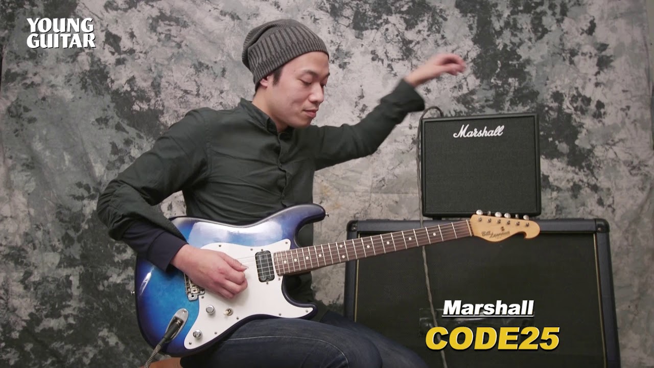 歴代サウンドを自由自在に使いこなせ！　マーシャル&ldquo;CODE25&rdquo;／多機能&ldquo;マル得アンプ&rdquo;最前線