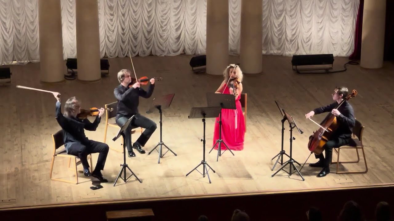 Шенберґ Квартет №2 - Schoenberg Quartet No.2 in F sharp Minor op.10 for strings and soprano 9.11.24