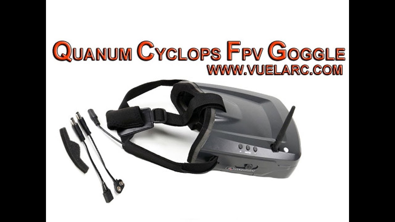 HOBBYKING QUANUM CYCLOPS FPV GOGGLES      ESPAÑOL