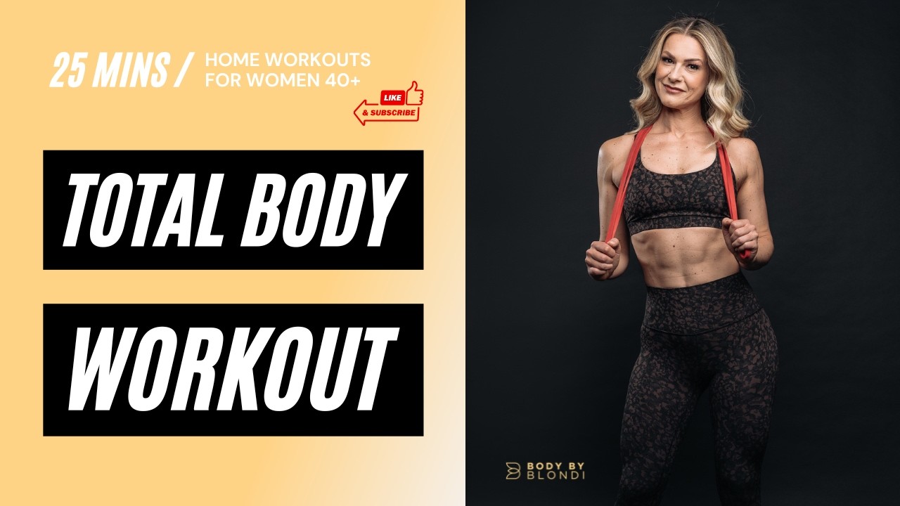 25-Min At-Home Full Body Dumbbell Workout | Dumbbells needed | Amy Aravantinos