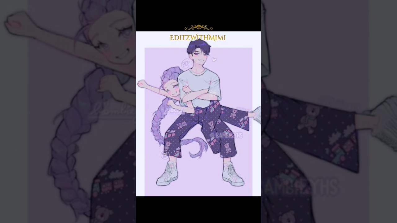 Jinu x Rumi 😵&zwj;💫👀✨💞 || #kpopdemonhunters #shorts #edit #mimi #funny #trending #new #jinu #rumi