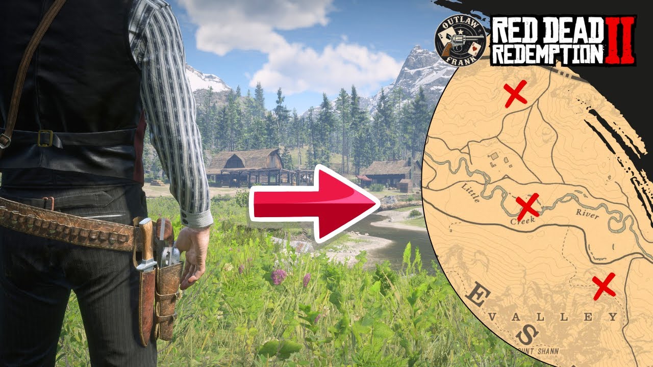 Руководство по коллекционным предметам в RDR2: Большая Долина (карты, кости и многое другое)