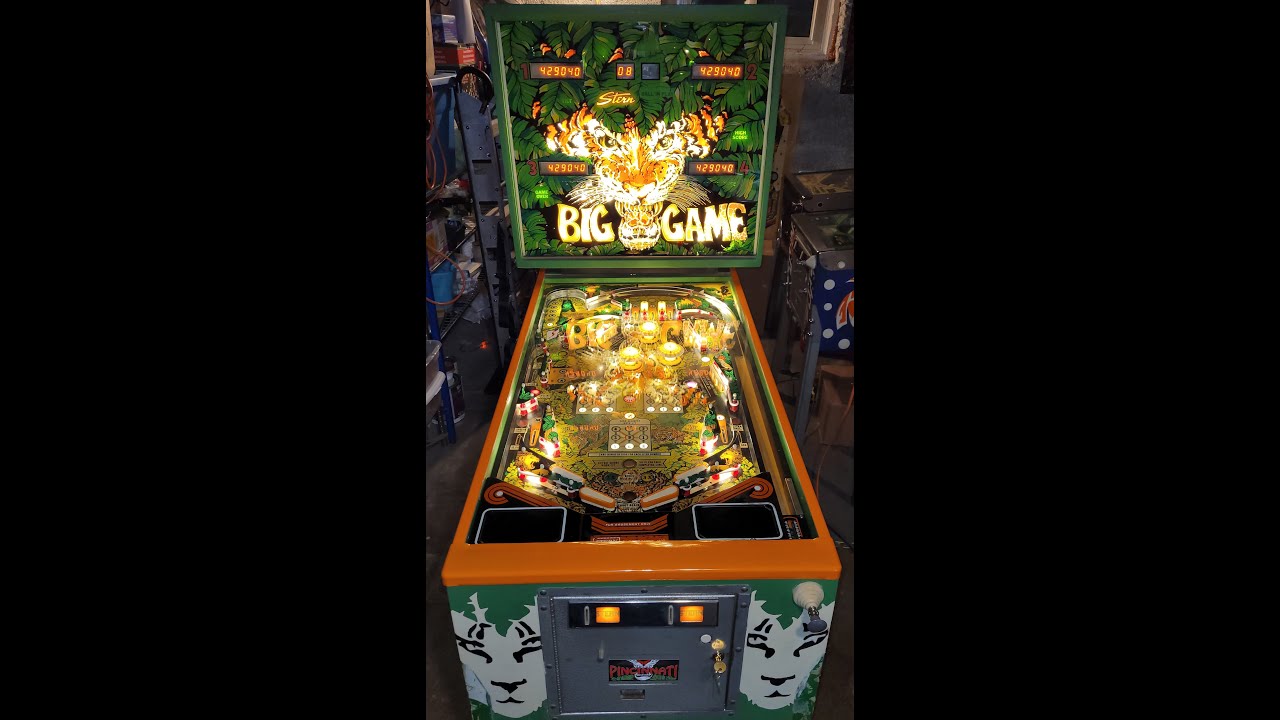 Part 9: Stern Big Game Pinball Project. Powder coating & Marco order is in!