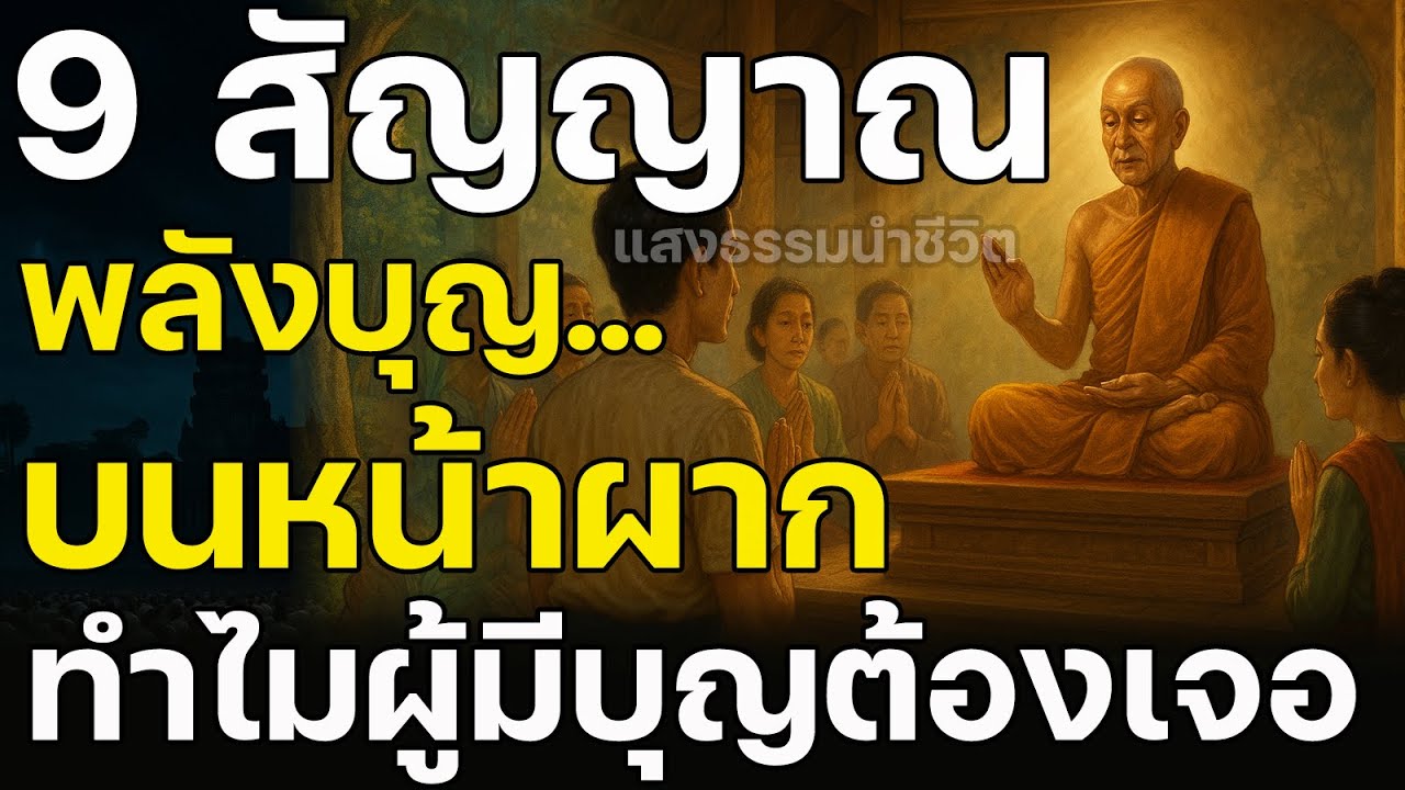 ไขปริศนา 9 สัญญาณพลังบุญ บนหน้าผาก ปาฏิหาริย์แห่งจิต ทำไมผู้มีบุญต้องเจอ?