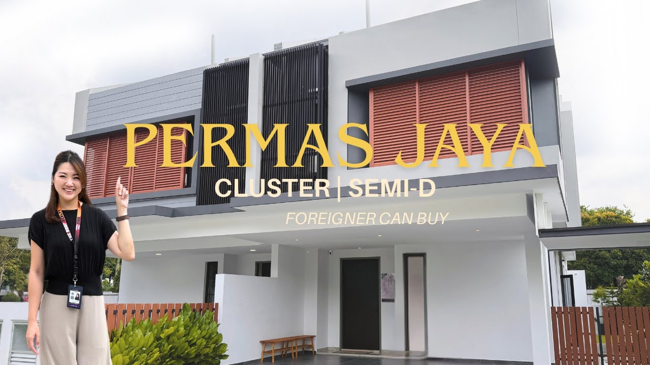 New landed close to CIQ with clubhouse | Permas Jaya | Cluster & Semi-D, foreigner can buy!