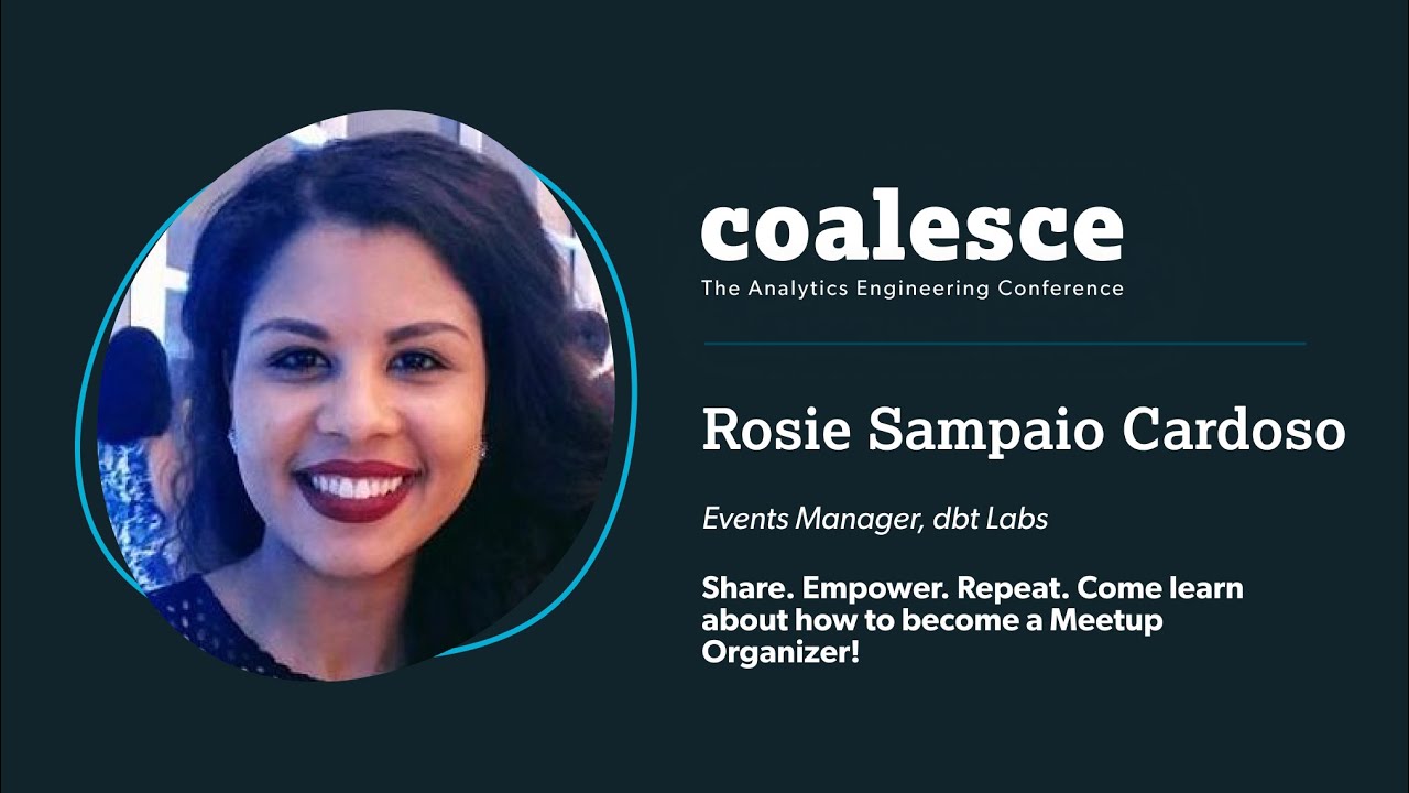 Share. Empower. Repeat. Come learn about how to become a Meetup Organizer! (w/ Rosie Cardoso)
