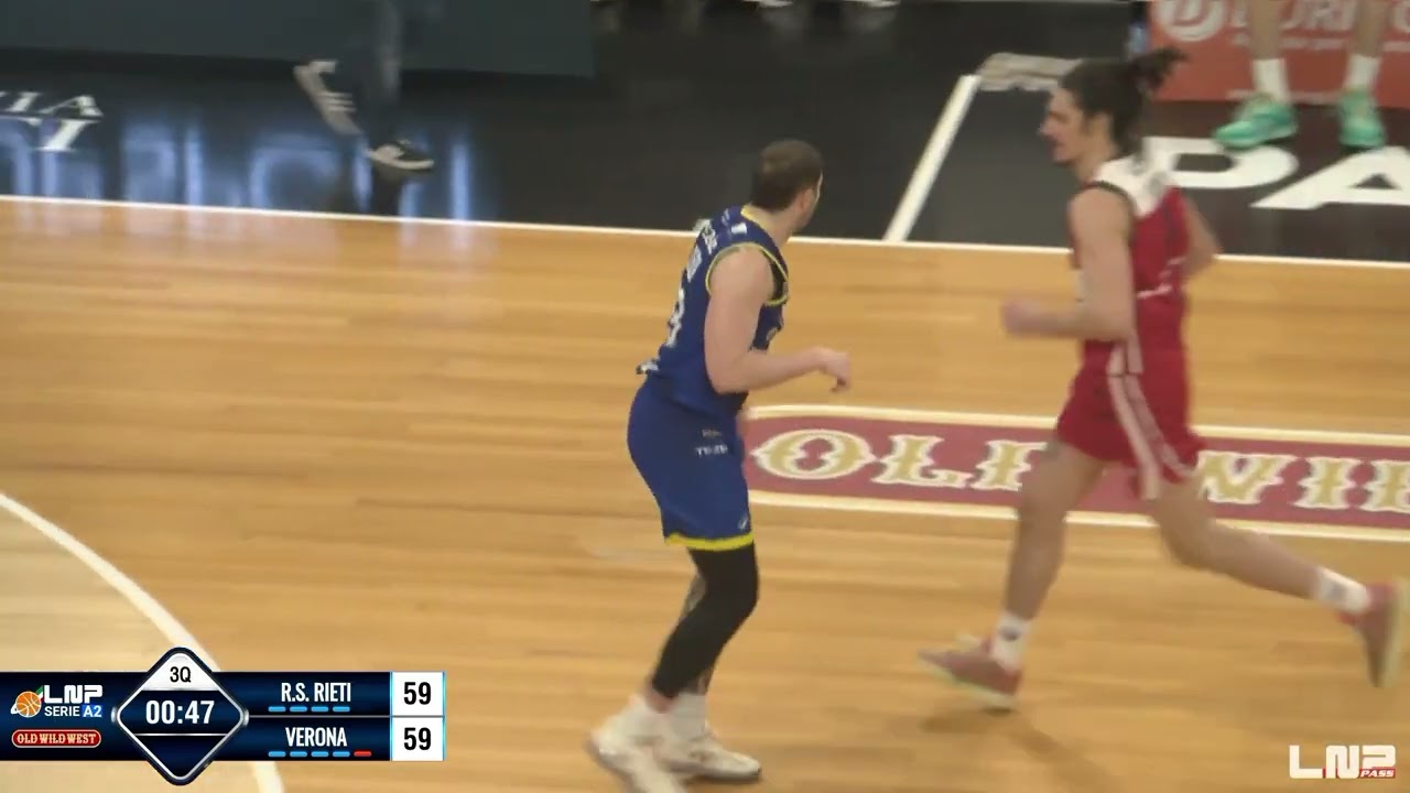 RSR Sebastiani Rieti - Tezenis Verona 82-78