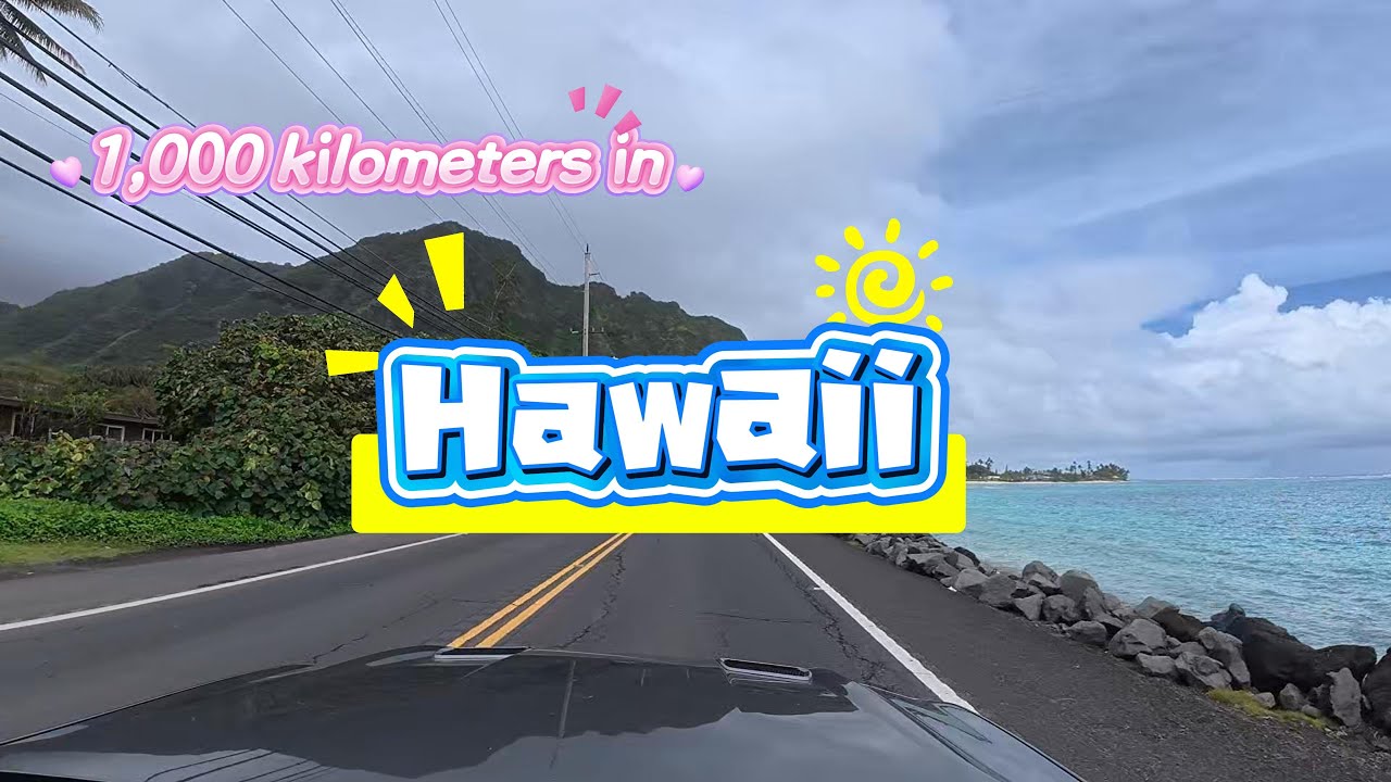 Hawaii Road Trip Vibes | Scenic Island Drive | Part 12