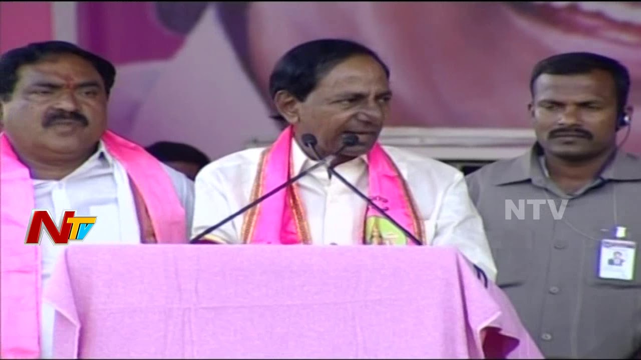 Telangana CM KCR Full Speech | Palakurthy Public Meeting  | NTV Politics