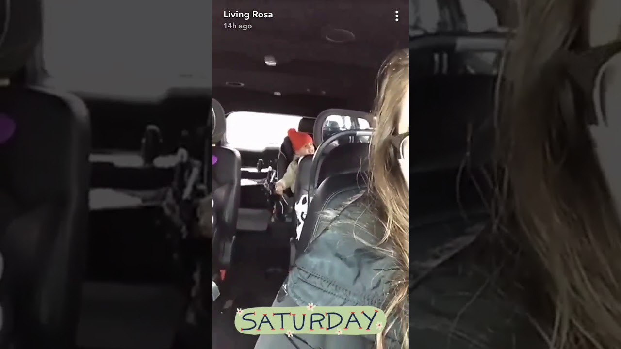 (12/08/17) Living Rosa on Snapchat