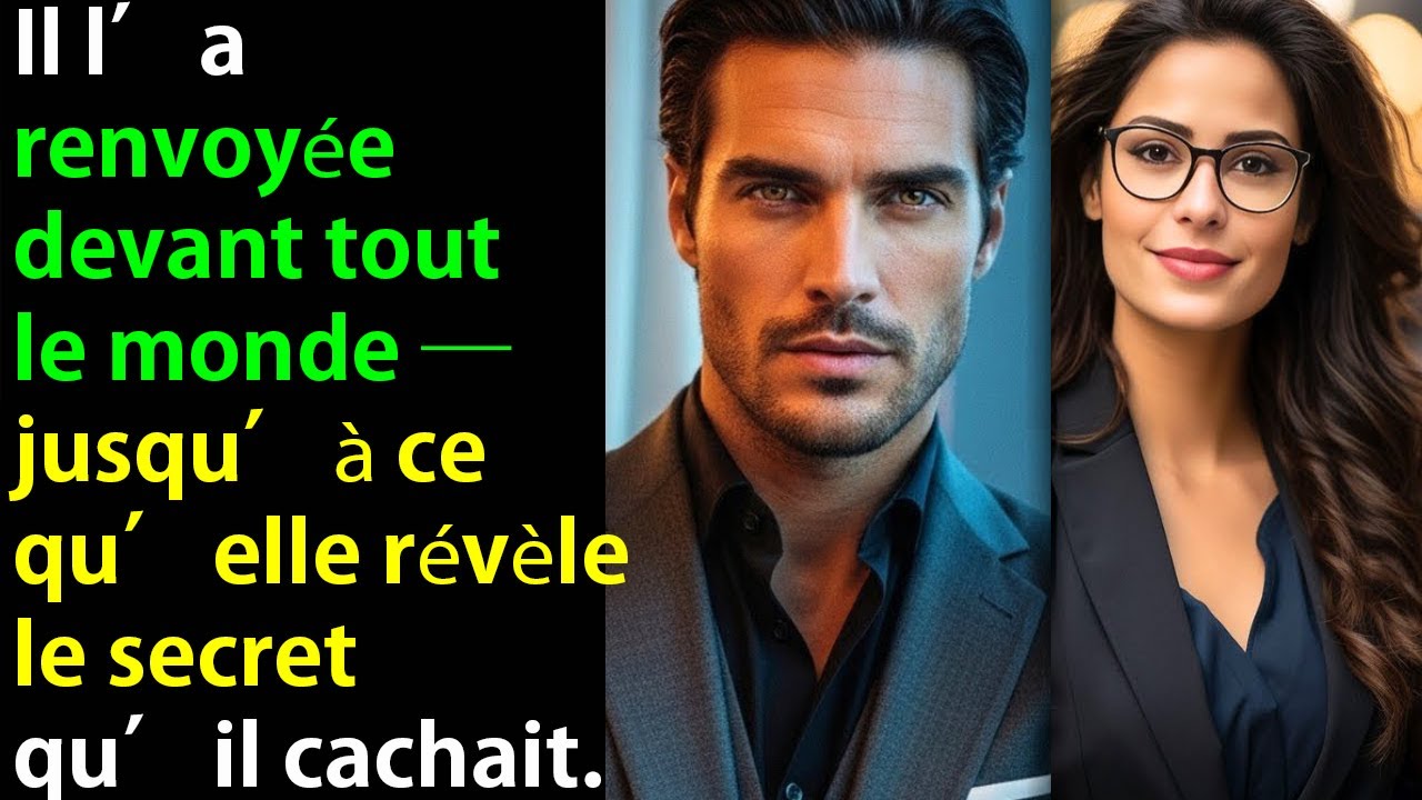 Il la renvoya devant tous, jusqu’à ce qu’elle révèle le secret qu’il cachait depuis toujours.