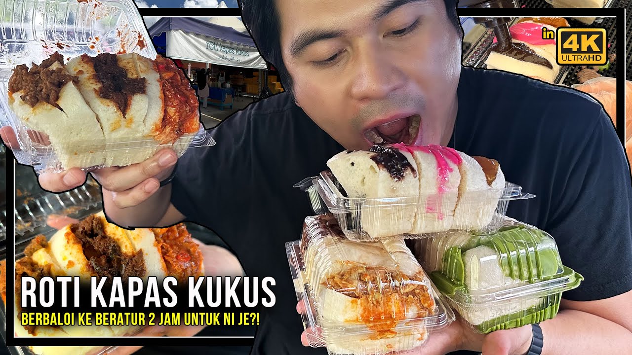 beratur 2 JAM untuk ROTI KAPAS KUKUS VIRAL ni?! ada yang kata BUANG MASA BERATUR...