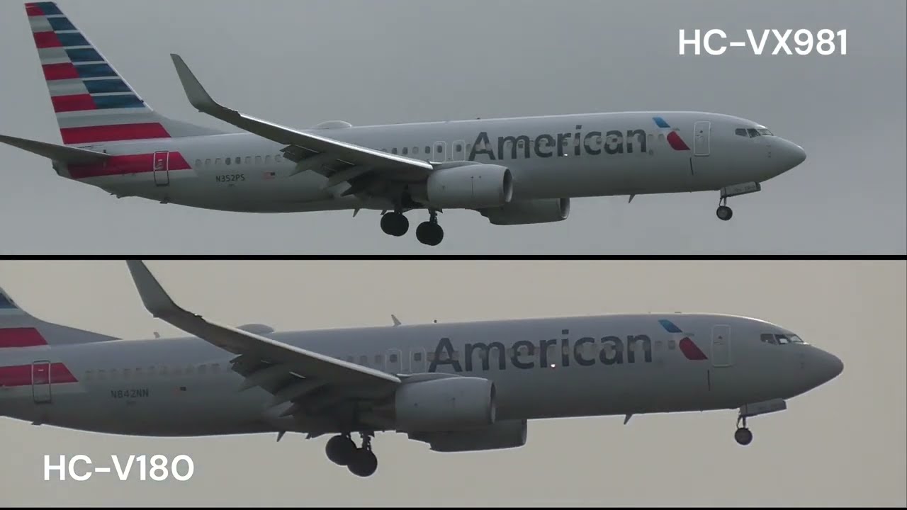 Panasonic HC VX981 & Panasonic HC V180 Camcorder Video Image Comparison