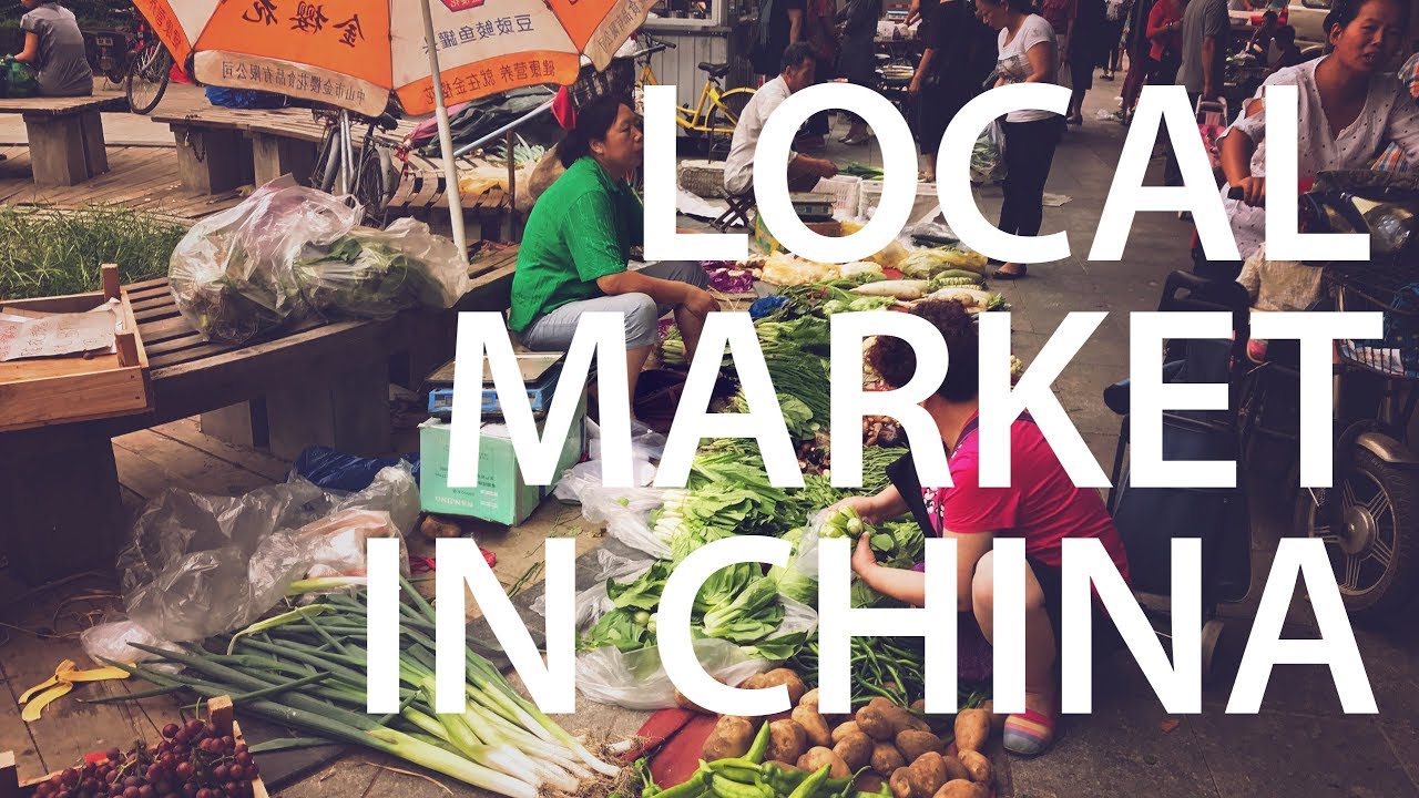 FRUIT AND VEGETABLE MARKET IN CHINA // GROCERY SHOPPING TIANJIN & A TRADITIONAL TIANJIN BREAKFAST