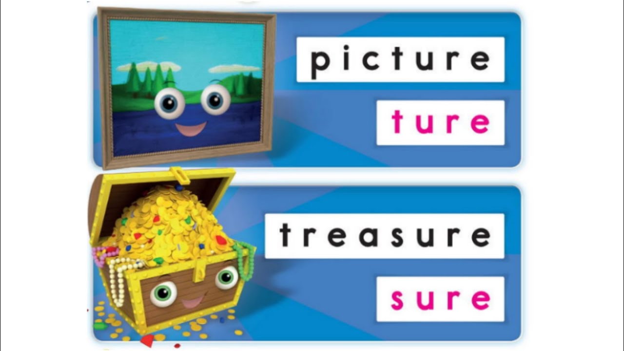 Oxford Phonics World student book level 5 - Letter Combinations - disc 2 - Unit 8 - ture sure