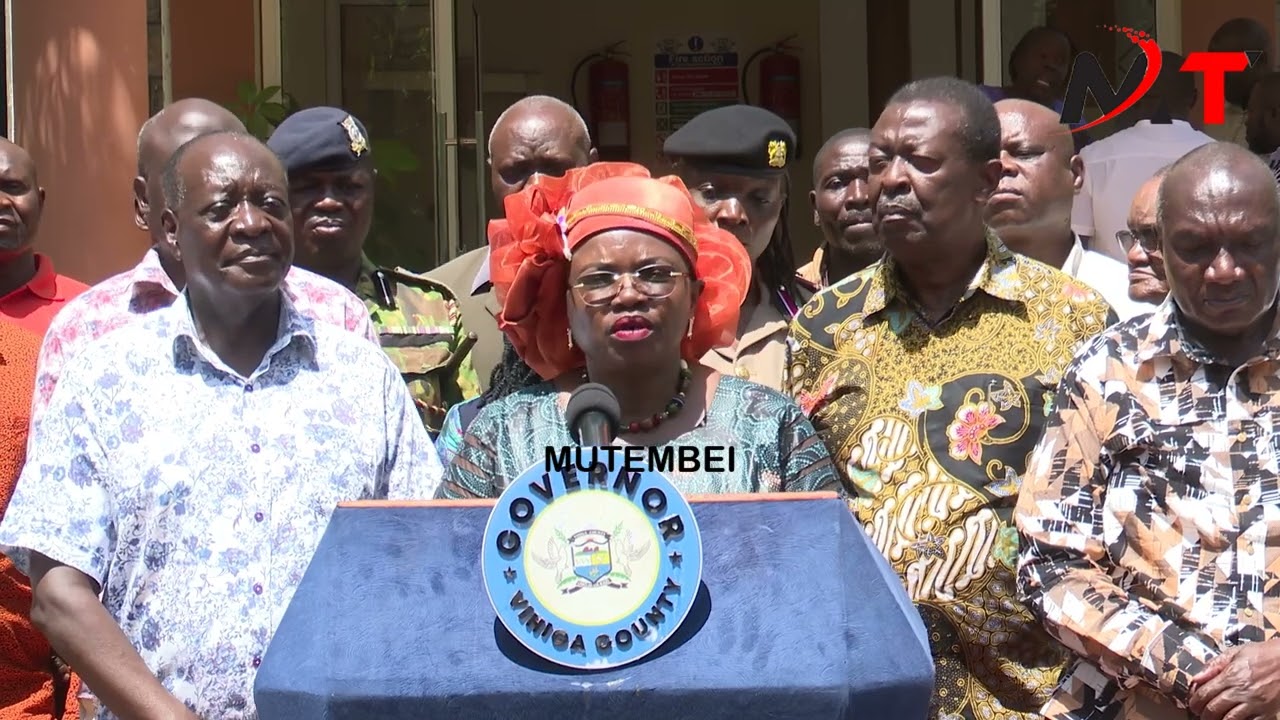 VIHIGA LEADERS THANK RUTO FOR BUILDING KIDUDU STADIUM FOR VIHIGA COUNTY RESIDENTS!!