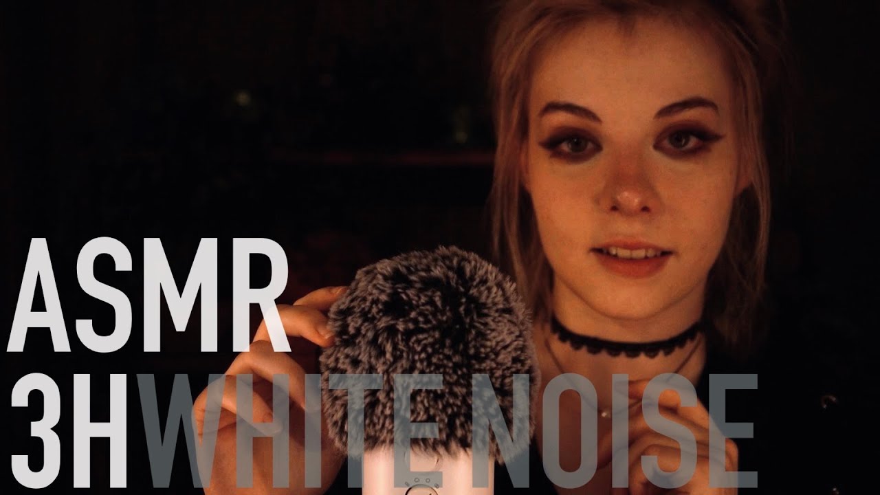 3H White Noise ASMR for Deep Sleep - no talking, Night Rain Ambience, subtle Triggers
