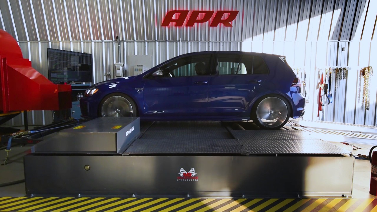 APR Stage 3+ (104) MK7 Golf R Dyno and Graph