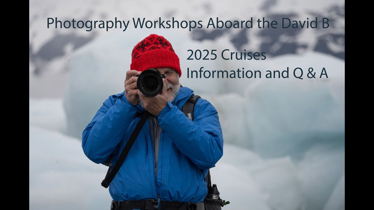 Q&A About Photography Trips Aboard the David B for 2025 | Explore Alaska & the San Juan Islands