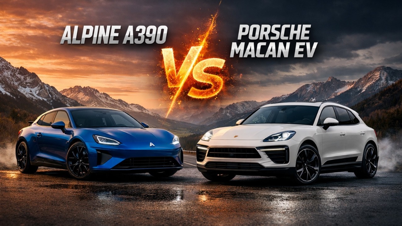 Alpine A390 vs Porsche Macan EV – Emotion or Prestige?