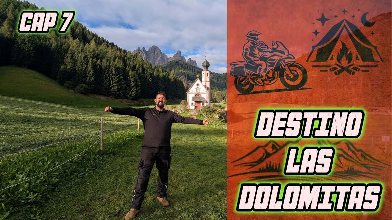 ASI ES LLEGAR AL LUGAR MAS FAMOSO DE LAS DOLOMITAS // MOTOAVENTURA EN DOLOMITAS