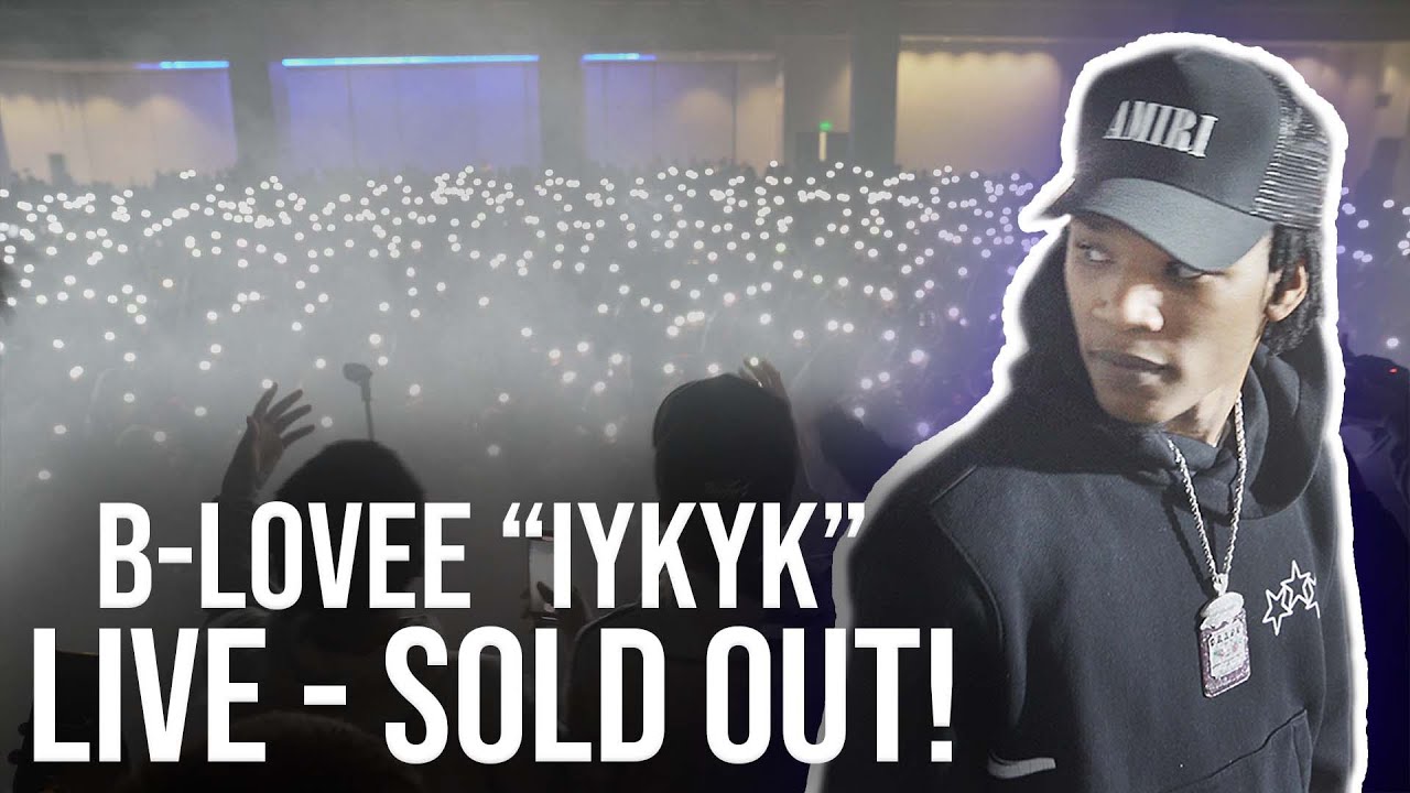 B Lovee - IYKYK (SOLD OUT - LIVE PERFORMANCE) 3,500 SCREAMING FANS - SHOT BY: @jaketaz