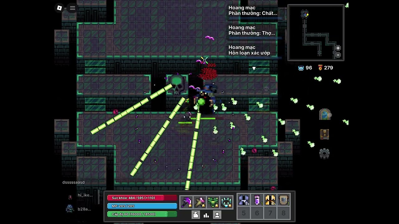 Đánh hầm ngục#3/magic crypt/pixel quest