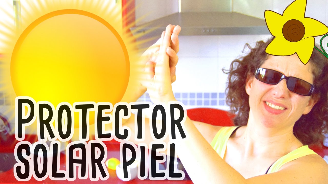 CÓMO HACER PROTECTOR SOLAR CASERO