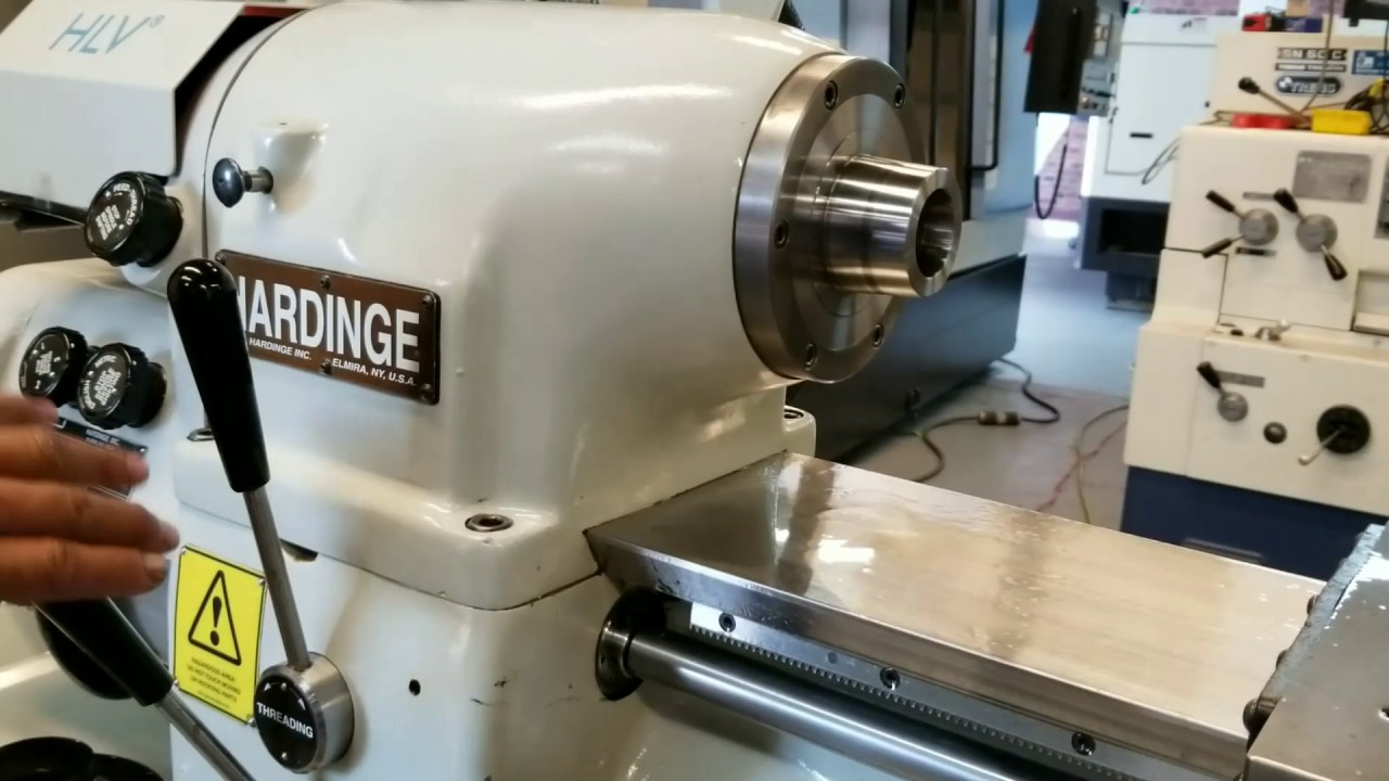 HARDINGE HLVH-EM LATHE - FOR SALE -  631-586-5252