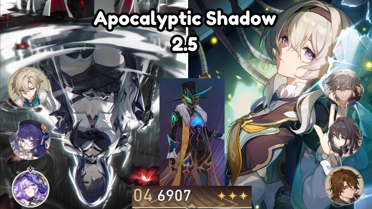 E0S1 Acheron Hypercarry | E0S0 firefly Superbreak | 2.5 Apocalyptic Shadow | Honkai - Star Rail