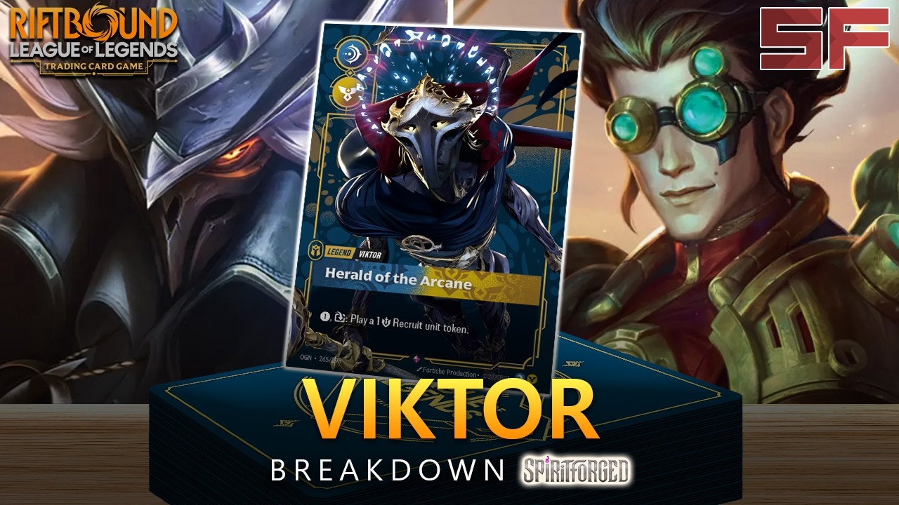 Deck Breakdown Riftbound Spiritforged : Viktor Innovator