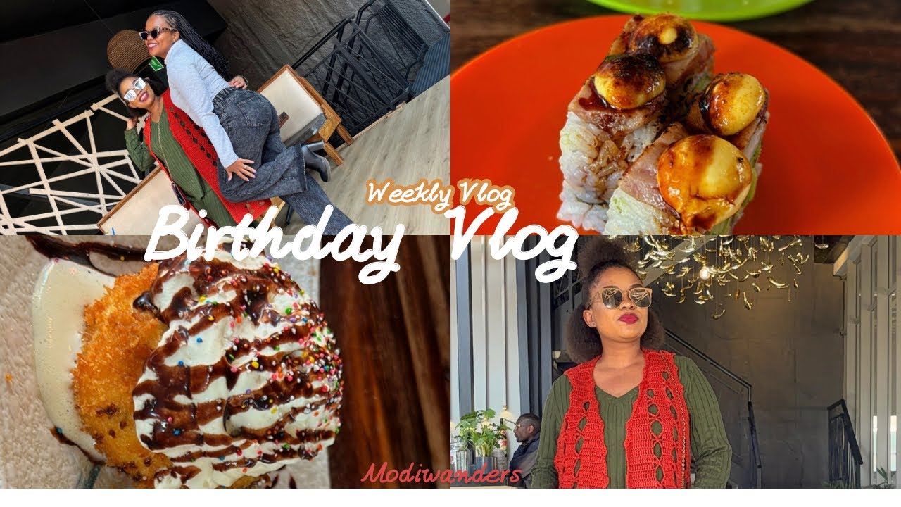 Birthday Celebrations | Sisterhood | Sushi Buffet | Wok n Roll | South African YouTuber 