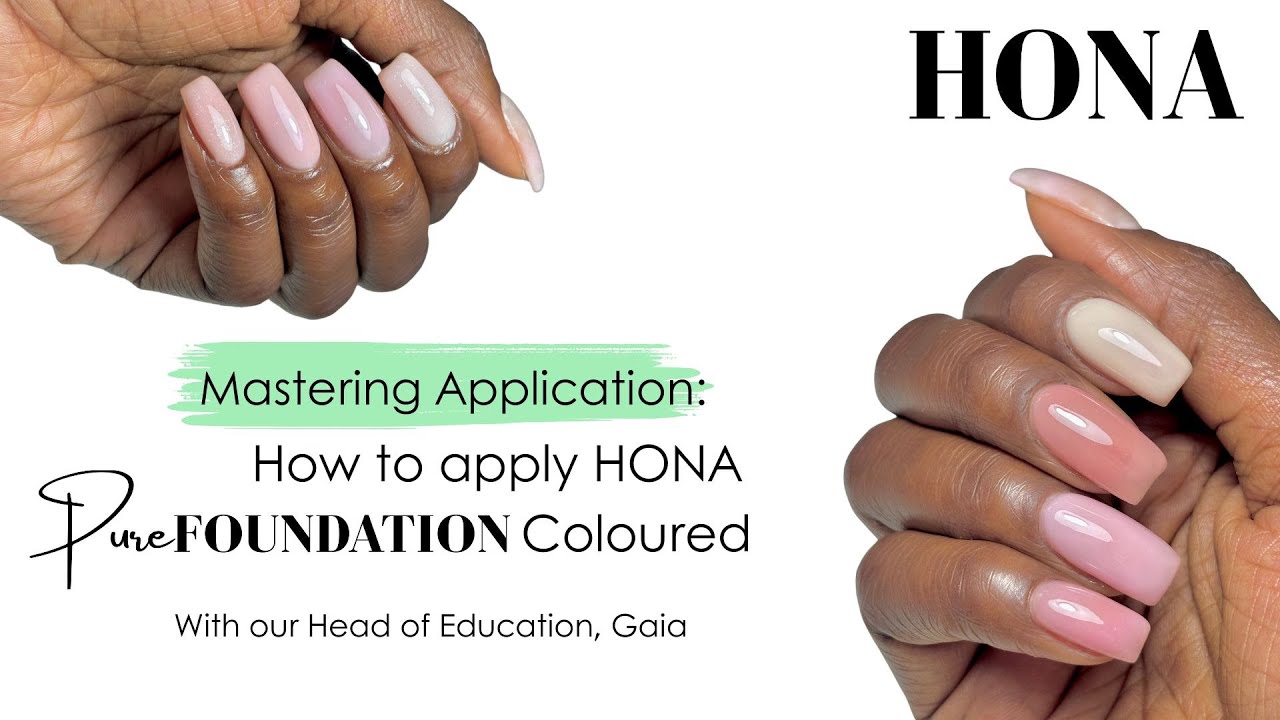 How to apply HONA PureFoundation Coloured
