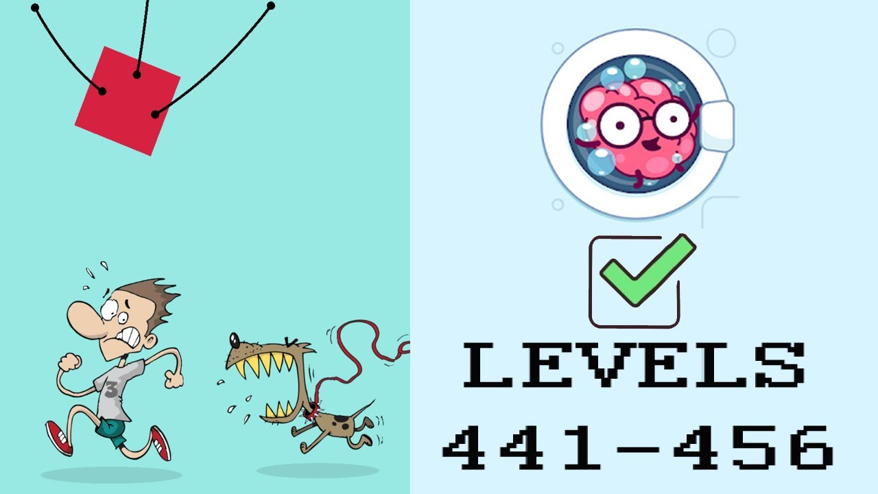Brain Wash Game All Levels 441 - 456 Next Level